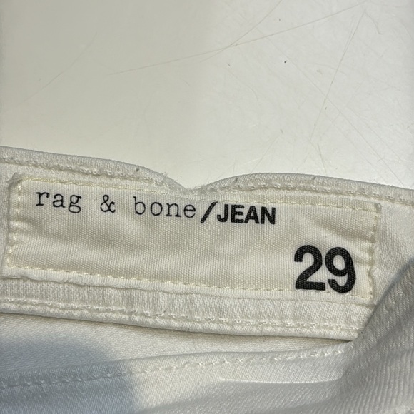 Rag & Bone Flare Jeans White Size 29 - Picture 4 of 10